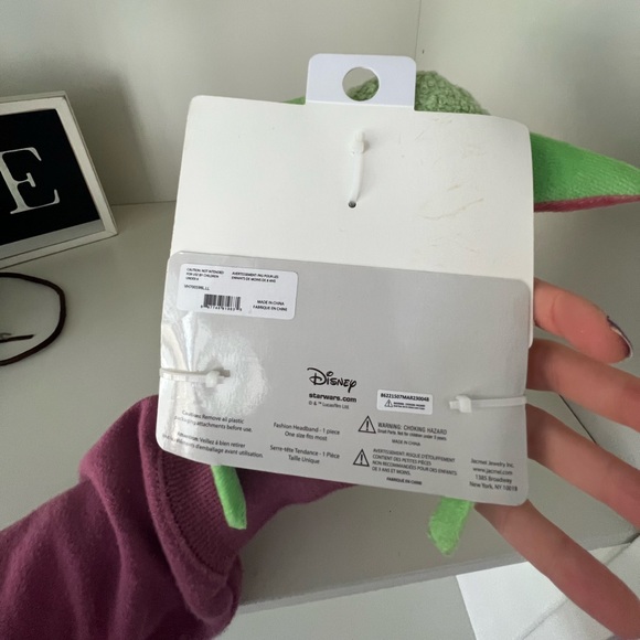 DISNEY The Child Grogu Mandalorian Baby Yoda Headband Youth one size Brand New - Picture 2 of 6